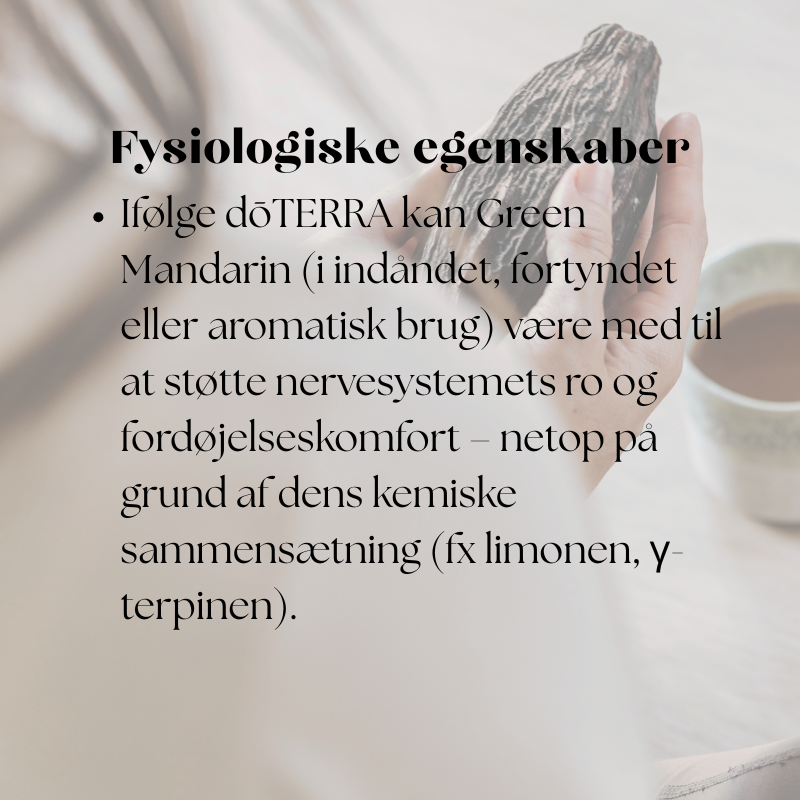 doTERRA Green Mandarin (Grøn mandarin)