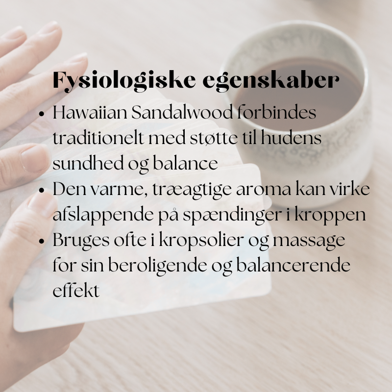 doTERRA Hawaiian Sandalwood (sandeltræ)