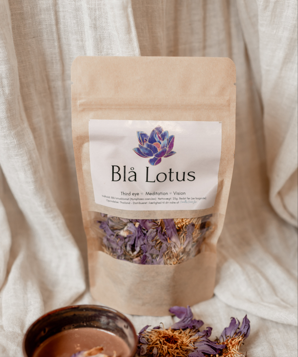 Blå lotusblomst ~ 25g