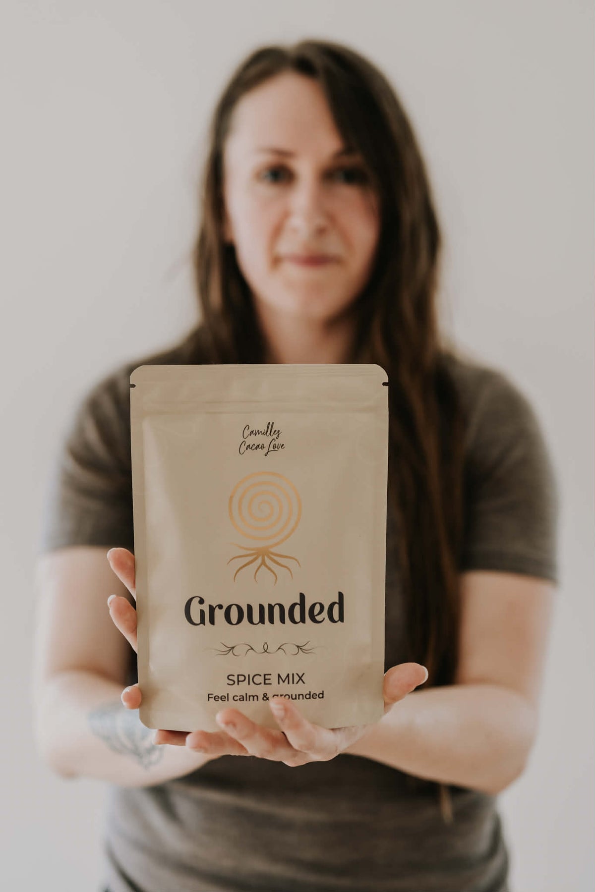 Grounded 🤎 - Krydderimix til din cacao, 195g (øko)
