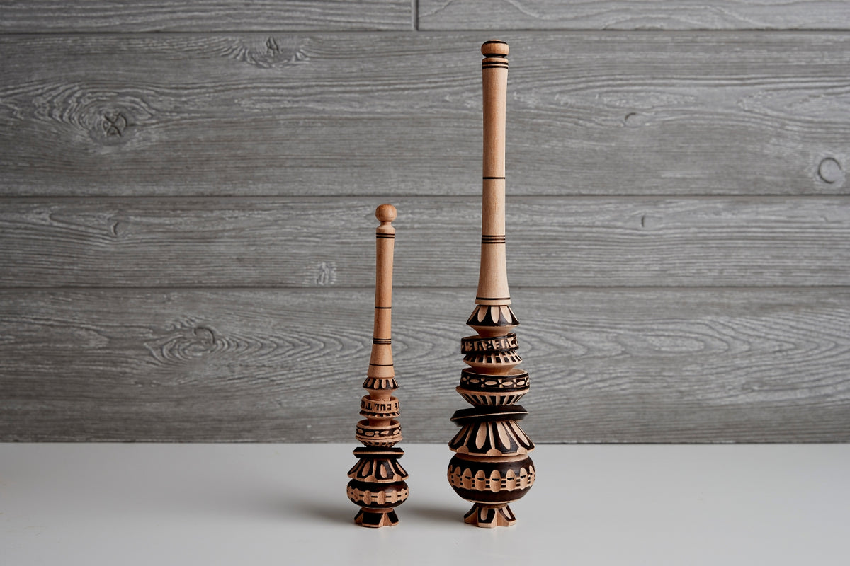 Molinillo ~ traditionelt redskab til at lave cacao (23cm)