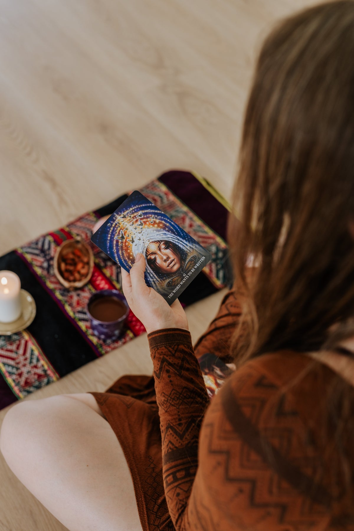 Nytårsritual med Cacao & Orakelkort - Farvel til året