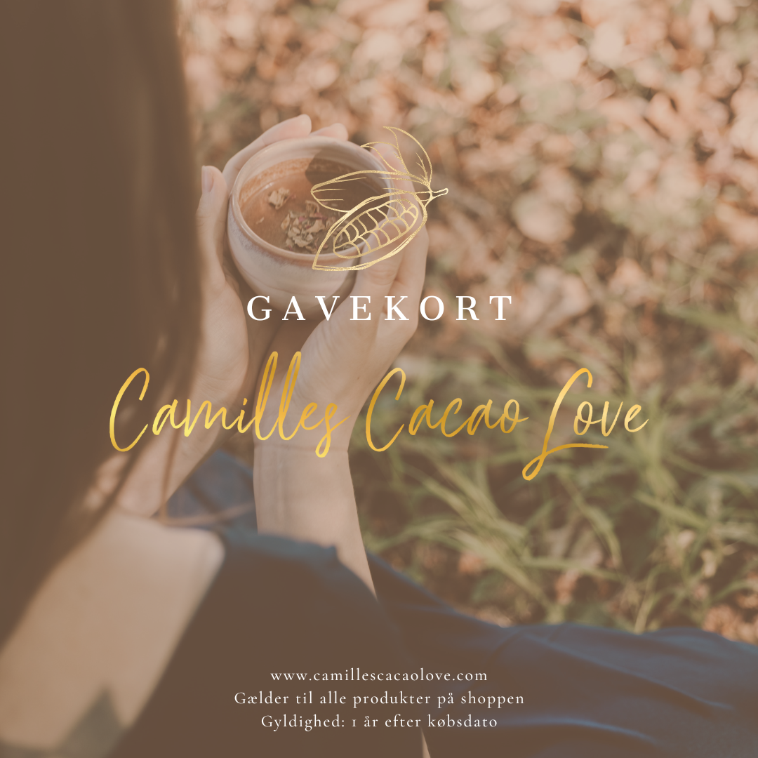 Gavekort - til alt på shoppen fra cemillescacaolove.com
