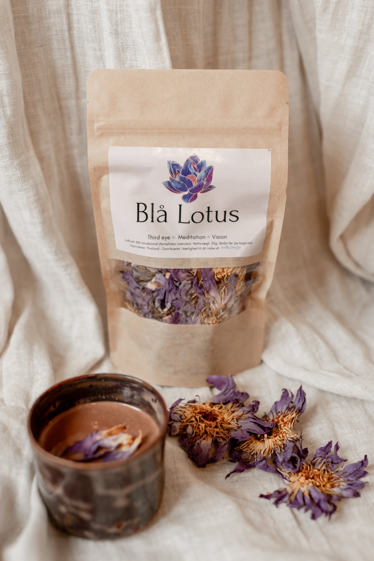 Blå lotusblomst ~ 25g